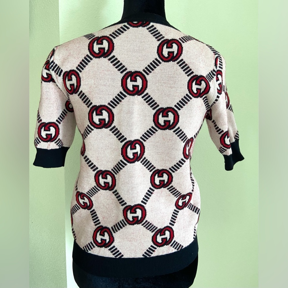 GUCCI Reversible Interlocking G Wool Sweater - image 5